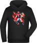 Preview: Hoodie Children's Hooded Sweatshirt - American Football in Oil Colors i488